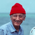 image of explorer Jacques Cousteau